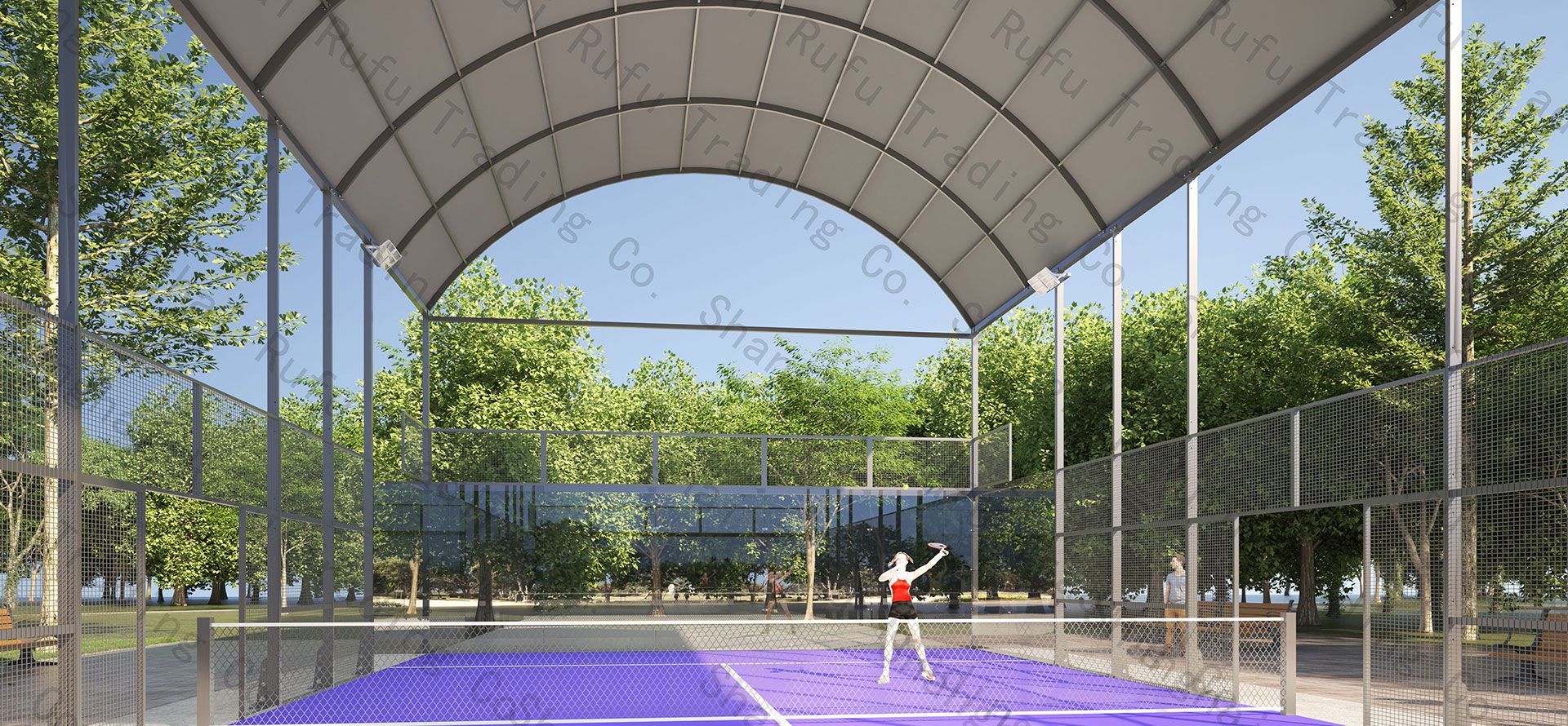 Pista de pádel
